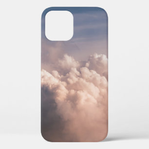 WHITE CLOUDS UNDER BLUE SKIES iPhone 12 CASE