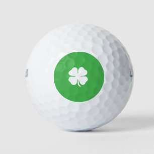 White Clover Leaf Golf Ball
