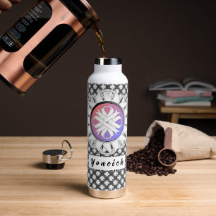 White Clover Ribbon by Kenneth Yoncich Water Bottle