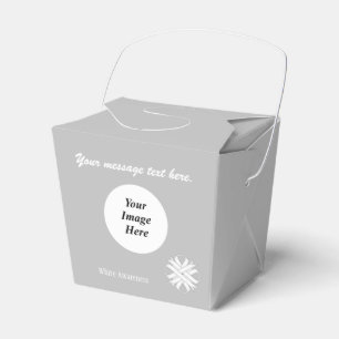 White Clover Ribbon Template by Kenneth Yoncich Favour Box