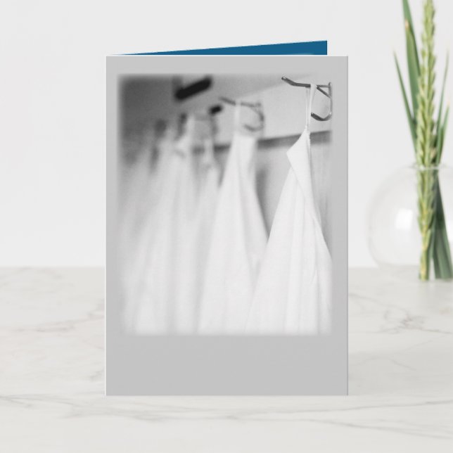 White Coat Ceremony Congratulations Hypocratic  Oa Card (Front)