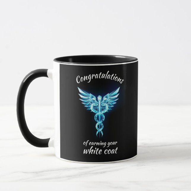 White Coat Ceremony Crystal Medical  Mug (Left)