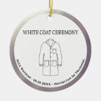 White Coat Ceremony Doctor Physician Monogrammed