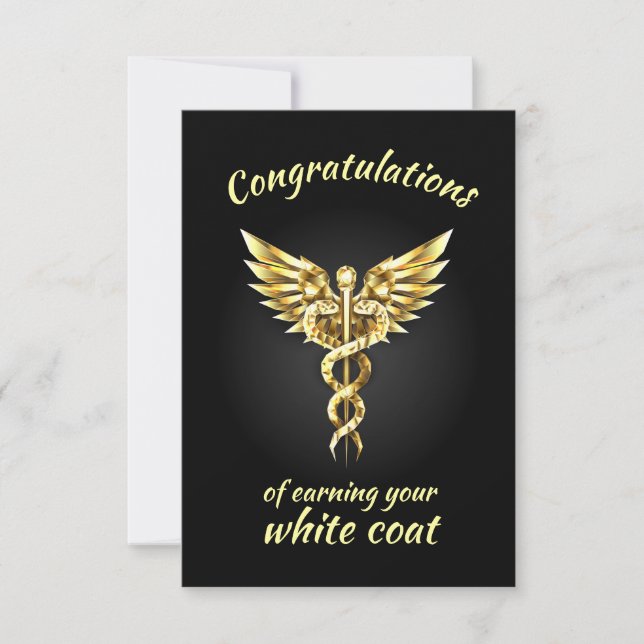 White Coat Ceremony Gold Medical  (Front)