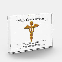 White Coat Ceremony Gold Medical, Round Gifts