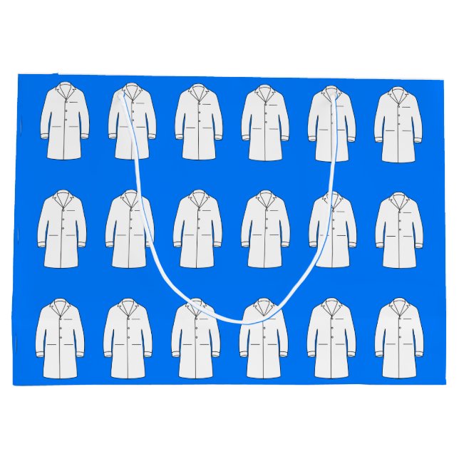  White Coat Ceremony Physician Doctor Large Gift Bag (Back)