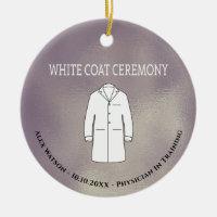 White Coat Ceremony Physician Doctor Monogrammed