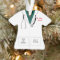 White Coat Green Scrubs Doctor Profession Ornament