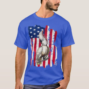 White cockatoo tropical parrot T-Shirt