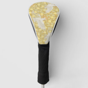 White Cockatoos and Lemons Golf Head Cover