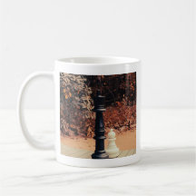 White Coffee Mug Slay King Chess with Pawn