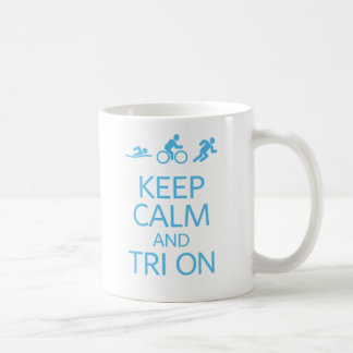 White Coffee Mug Triathlon Brian's Hope