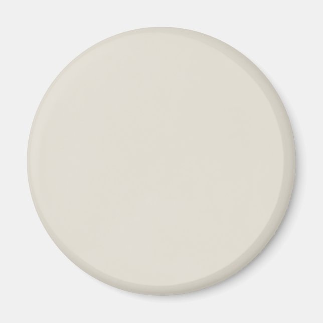 White Coffee Solid Colour Magnet (Front)