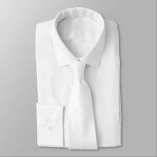 White Color Tie