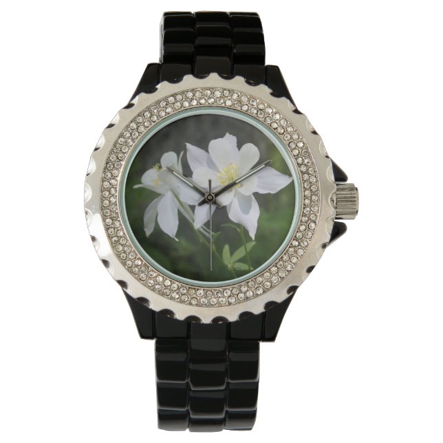 White Columbine Watch (Front)