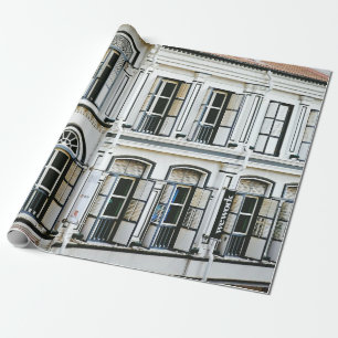 WHITE CONCRETE BUILDING DURING DAYTIME WRAPPING PAPER