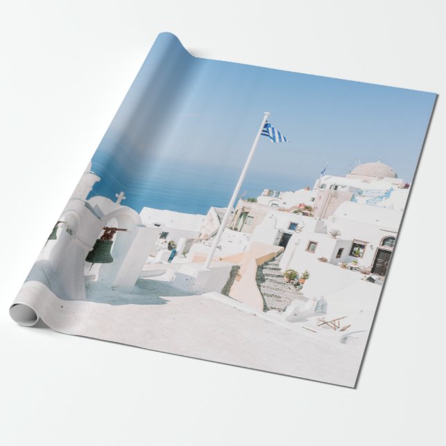 White concrete building near body of water in the  wrapping paper (Unrolled)