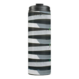 WHITE CONCRETE BUILDING THERMAL TUMBLER