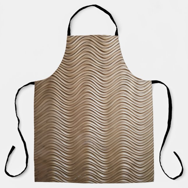 White concrete high-rise building apron (Front)