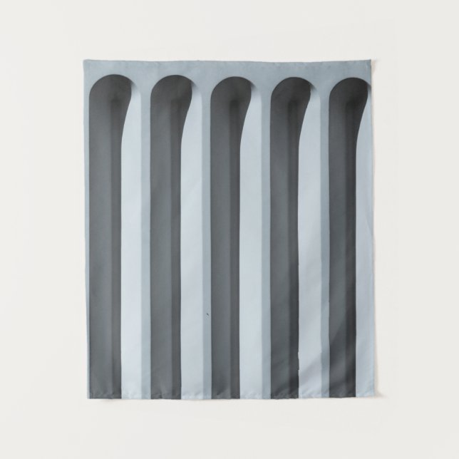 White concrete pavement tapestry (Front)