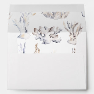 White Coral Envelope