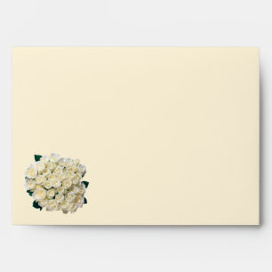 White-cream roses Envelope