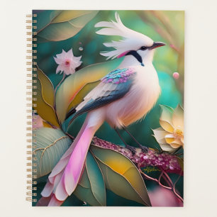 White Crested Blush Tail Jay Fantasy Bird Planner
