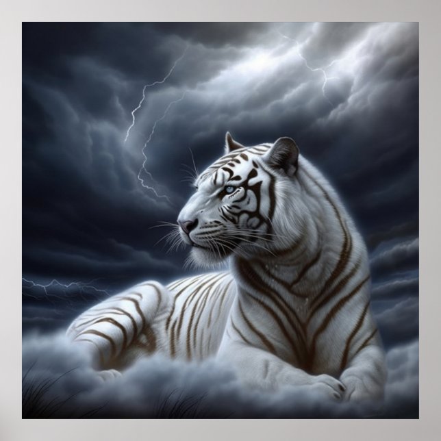 White Croc Poster (Front)