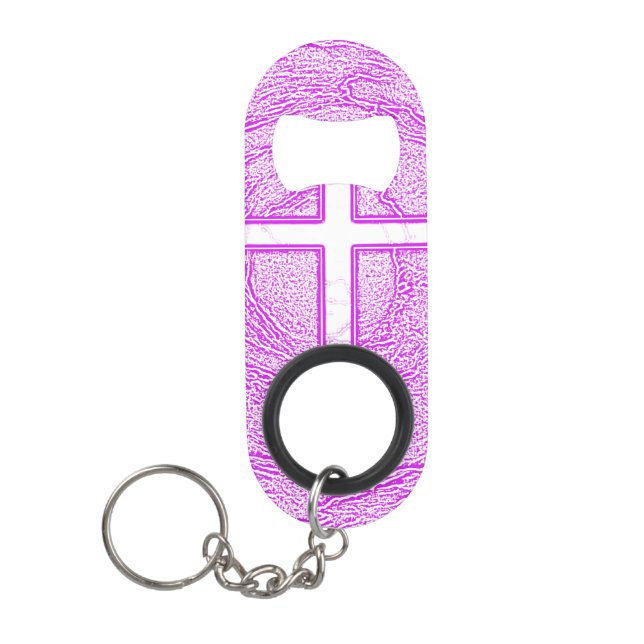 WHITE CROSS HIGHLIGHTED IN PINK (Front)