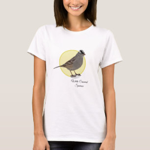 White-Crowned Sparrow T-Shirt