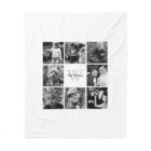White Custom Family Photo Collage