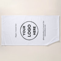 White Custom Logo Text Modern Minimalist Business