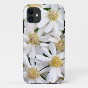 White dahlias iPhone 11 case