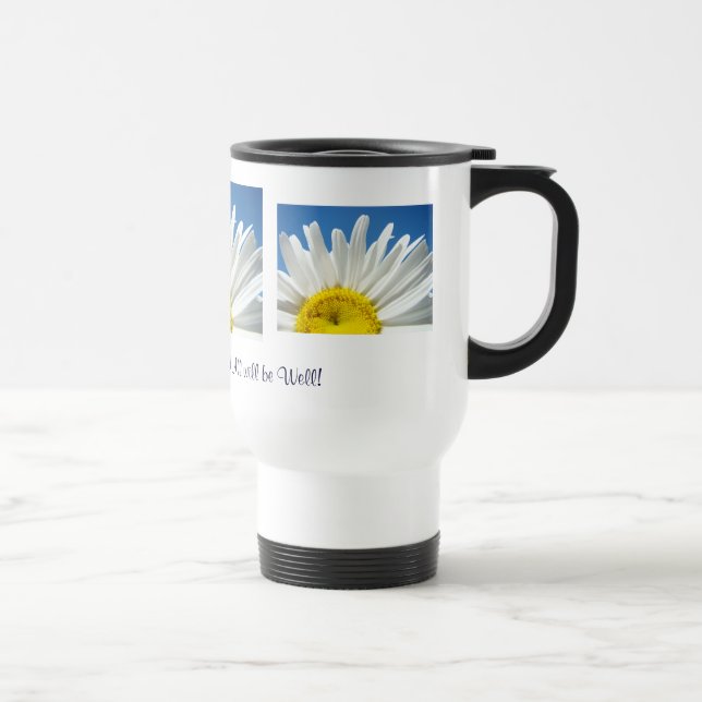White Daisies Coffee Mugs Blue sky Right Thing! (Right)