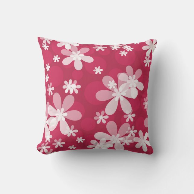White daisies cushion (Front)