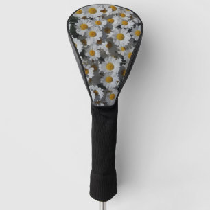 White Daisies Golf Head Cover