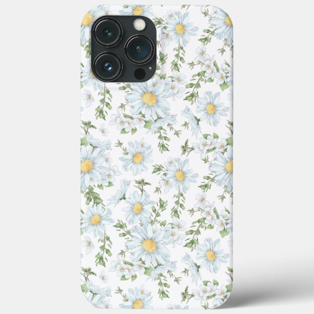 White Daisies iPhone / iPad case (Back)