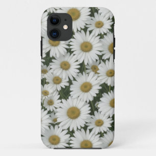 White Daisies Phone Case