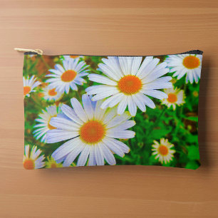 White Daisies Pouch