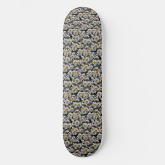 White Daisies Skateboard