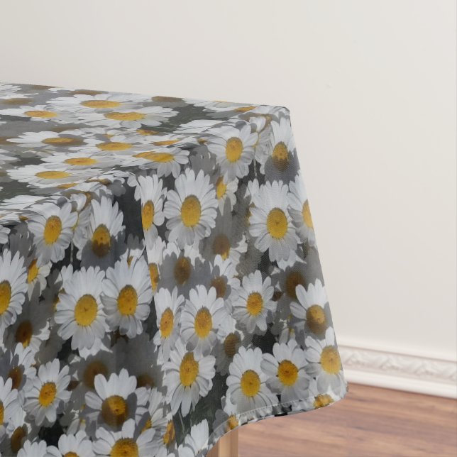White Daisies  Tablecloth (In Situ)