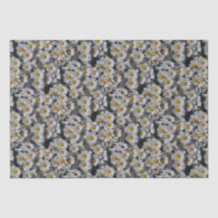 White Daisies Tissue Paper