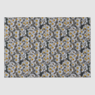 White Daisies Tissue Paper