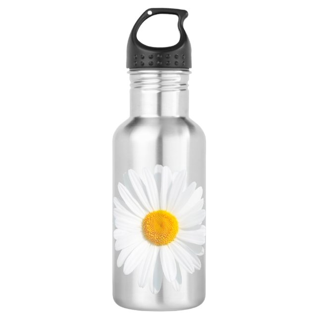white daisy 532 ml water bottle (Front)