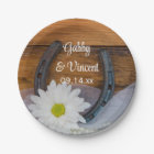 White Daisy and Horseshoe Country Western Wedding