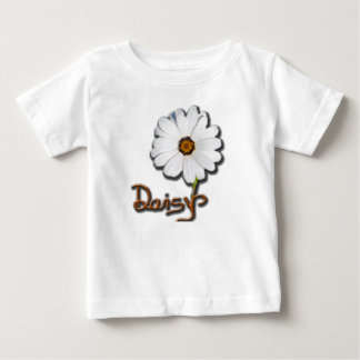 White Daisy Baby T-Shirt