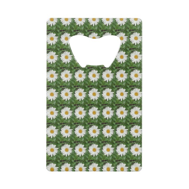 White Daisy Bottle Opener (Front)