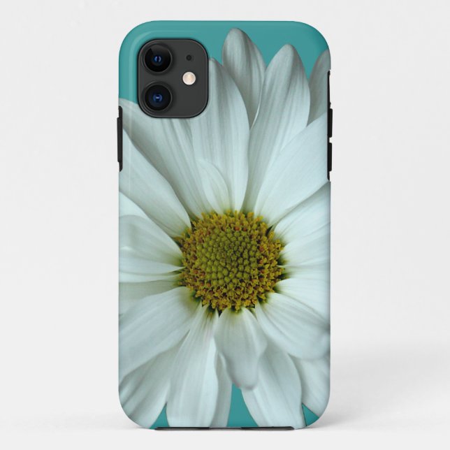 White Daisy Case-Mate iPhone Case (Back)
