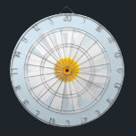 white daisy dartboard<br><div class="desc">fresh whited daisy - close up photography</div>