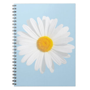 white daisy notebook